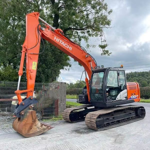HITACHI ZX130ตีนตะขาบไฮดรอลิก13ตัน HITACHI zaxis 120ชุดขุดมือสองรถขุดสินค้าญี่ปุ่นของแท้ - Product Image 1