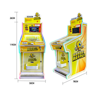 Machine de jeu de flipper intelligente à monnayeur avec lanceur de billes et effets sonores interactifs pour parcs d'attractions à fort trafic