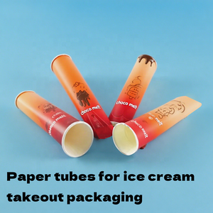 Emballage jetable en forme de cône pour sucettes glacées, tube personnalisé pour sucettes glacées, tube en papier pour sucettes glacées, emballage pour sucettes glacées - Product Image 5