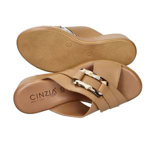 Cinzia <b>Soft</b> Women's Wedge Sandal Leather TS61324 - Product Image 6