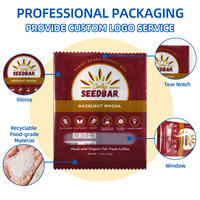 Bolsa con Ventana Sellada Individualmente, Impresa con Diseño OEM, para Envasado de Snacks
