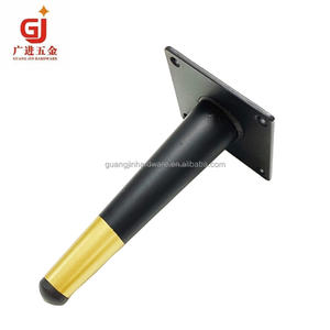 गर्म शैली काले + गोल्डन टेबल। टेबल लेग कॉफी टेबल पैर 150 मिमी उच्च गुणवत्ता वाले फर्नीचर पैर - Product Image 4