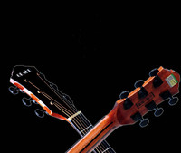 Solid Spruce Rosewood High Quality Acoustic Guitar Geake Ganjiang High-End Handmade All-Bone Nato Wood 41-Inch Dreadnought Ebony
