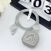 Housse de câble de chargeur en cristal diamant unique Royaume-Uni 20w pour iPhone