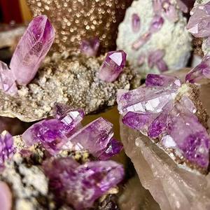 Prix de gros Mexique Spécimens de cristal Améthyste naturelle de <span class=keywords><strong>Vera</strong></span> <span class=keywords><strong>Cruz</strong></span> en grappe à vendre - Product Image 5