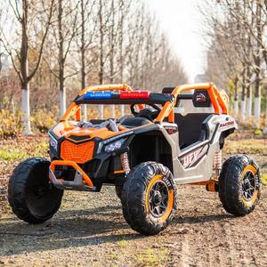 新款设计12v/24V 四轮驱动 <span class=keywords><strong>2</strong></span>人座儿童电动玩具车 带遥控 安全有趣 玩具车 儿童户外乐趣 - Product Image 4