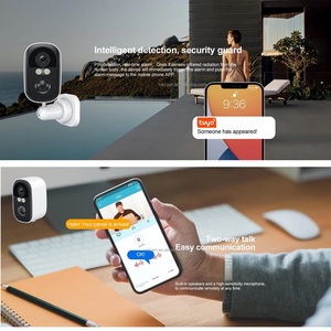 Sistema de alarma de seguridad para el hogar inteligente versión solar exterior Cámara IP con control de aplicación WIFI Tuya y vida inteligente - Product Image 6