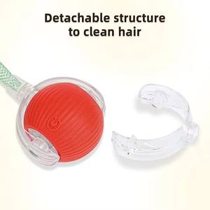 Juguete Interactivo Eléctrico para Gatos Smart Speedy Tail Cat Ball, Activación Táctil, Juguetes Divertidos para Gatos - Product Image 3