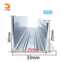 Grille de ventilation en aluminium profilé pour sortie de climatisation, panneau d'entretien, pliage, découpe, soudage, profil en T série 6000