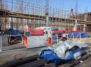 Máquina dobladora automática CNC 2D Taiqing para barras de refuerzo de construcción de acero, motor de 38kW, nueva condición, doblado de <span class=keywords><strong>estribos</strong></span> de bobina compuesta - Product Image 5