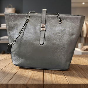 Bolso de Mano de Cuero Genuino para Mujer BS INTERNATIONAL, con Cierre, Color Personalizado, Duradero, Impermeable, Ligero y de Gran Capacidad - Product Image 5
