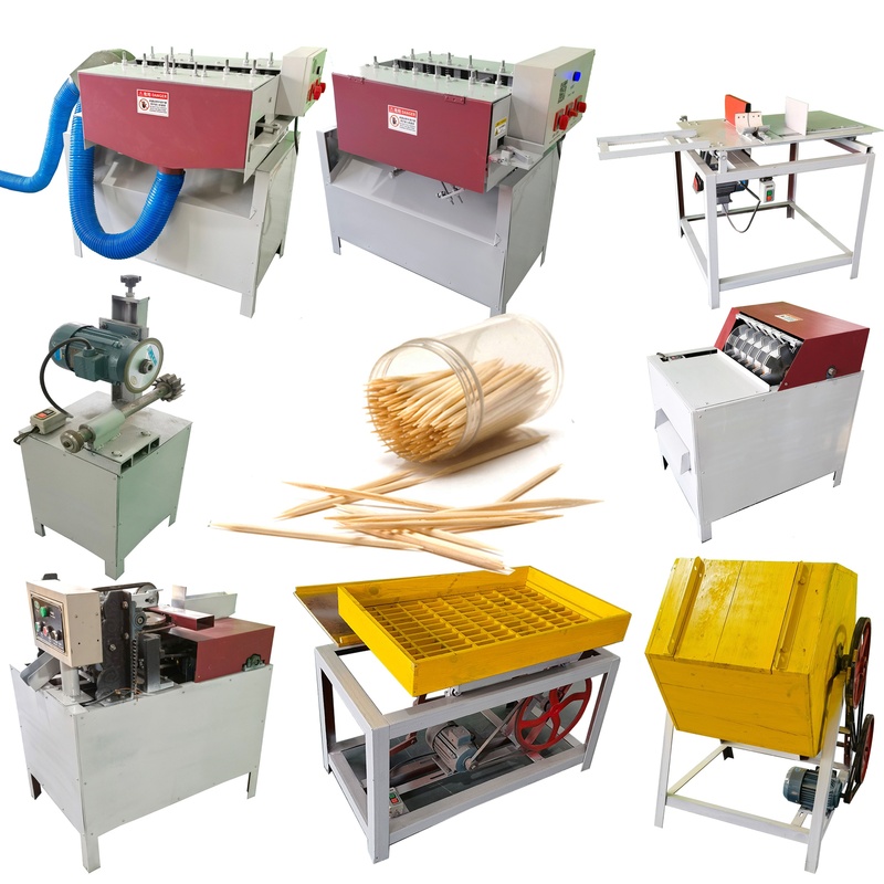 Wood Toothpick Making Machine Wooden Bamboo