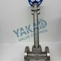 Válvula de Compuerta de Acero Inoxidable con Volante Bloqueable, Cierre de Seguridad, Bridada, para Agua, Aceite y Gas