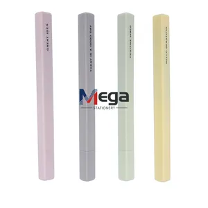 MEGA individueller Werbe-Kugelschreiber Kunststoff-Geschenk-Stifte mit Logo quadratischer Werbestift mit Druck
