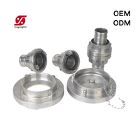 Mejor Precio: Conector de Manguera de Aluminio Storz A/B/C/D, Tapa Ciega Tipo Storz, Acoplamiento de Manguera Contra Incendios, Llave de Tapa Ciega para Bomberos