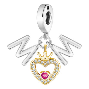 Un colgante que simboliza el amor por las madres; colgante original, exclusivo y de alta gama para pulseras DIY, venta al por mayor (estilo femenino) - Product Image 1