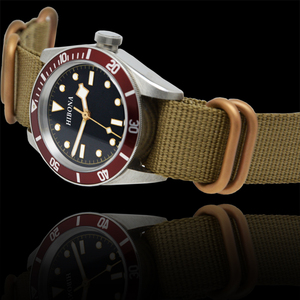 Oem luminosi eccanici personalizzati Quadrante <span class=keywords><strong>Nero</strong></span> 20atm impermeabili orologi da uomo logo custom brand - Product Image 6