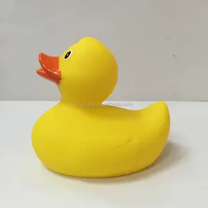 Promocional barato pato banho do bebê pato de borracha amarelo