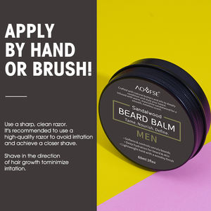 Baume à barbe doux au parfum de bois de santal <span class=keywords><strong>pour</strong></span> hommes noirs - Product Image 5