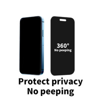 Haute qualité 360 degrés confidentialité Anti espion protecteur d'écran TPU Film Hydrogel universel pour Machine de découpe de protecteur d'écran