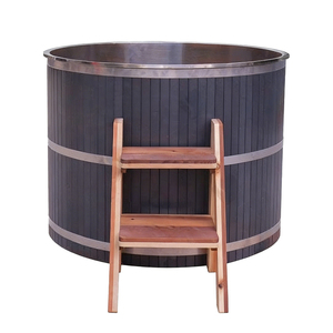 <span class=keywords><strong>Bañera</strong></span> de acero inoxidable personalizada con cubierta disponible. Caldera de calefacción a leña apta para agua fría y caliente. - Product Image 5