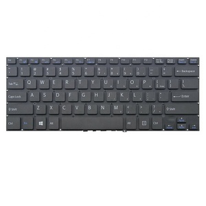 Chúng tôi máy tính xách tay bàn phím tiếng Anh cho Sony <span class=keywords><strong>Vaio</strong></span> SVF14 SVF14A phù hợp với 14 bàn phím máy tính xách tay màu đen mới - Product Image 1
