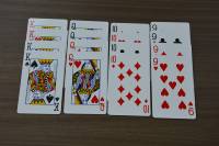 Cartes à jouer Baccarat en papier de qualité supérieure avec design anti-contrefaçon spécial pour les professionnels du divertissement en casino