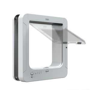 Porte électronique pour chien et <span class=keywords><strong>chat</strong></span>, porte automatique intelligente pour animaux de compagnie, rabat pour <span class=keywords><strong>chat</strong></span> avec micro <span class=keywords><strong>puce</strong></span>, capteur, clé - Product Image 2