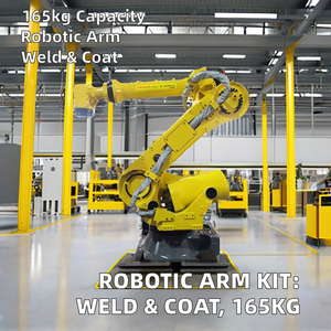 Kit de bras robotique industriel avec une charge utile de 165 kg pour le soudage et le revêtement, doté de nouveaux composants essentiels : moteur, PLC, boîte de vitesses - Product Image 3