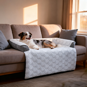 2 in 1 Multi Function Pet Cooling <strong>Mat</strong> Bed Anti Scratch <strong>Cool</strong> Down Sofa <strong>Mat</strong> for Dog ODM Brand Label Cooling Pet Bed - Product Image 2