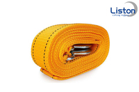 Sangle plate en polyester 4 plis, codée par couleur, de 1 à 10 tonnes, sangle de levage robuste, 1 à 12 m, CE