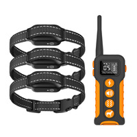 Hundetraining Anti-Bell-Halsband Smart Fernbedienung Schock Vibration Wiederaufladbar Kunststoff Nylon CE FCC Zertifiziert Lagerbestand Großhandel OEM