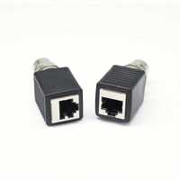 Adaptateur Ethernet M12 X Code 8 broches vers RJ45, connecteur réseau circulaire industriel étanche IP67 pour les connexions d'alimentation et de câblage