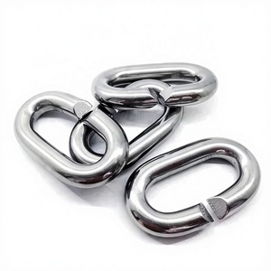 Stainless Steel 316 Marine Connecting Link 13mm CHAIN EMERGENCY C LINK Ring Rigging Kayak <b>Yacht</b> Boat Hardware Accessories Stainl - Product Image 6