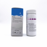 Bandelettes de test de chlore libre (0-10ppm) pour la désinfection/l'eau potable/les aquariums/les piscines/les spas/l'hôtellerie OEM