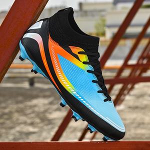 Zapatillas <span class=keywords><strong>de</strong></span> fútbol profesionales Assassin 14 <span class=keywords><strong>CR7</strong></span> para hombre y mujer, diseño <span class=keywords><strong>de</strong></span> alta calidad con uñas largas transpirables rotas AG para entrenamiento - Product Image 6