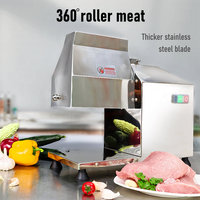 ASAKI-Pelacables eléctrico de acero inoxidable, tendedero de carne, herramienta comercial