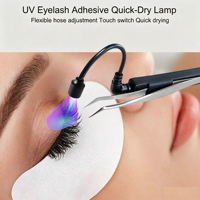 Professionelle UV-Wimpernlampe für Wimpernverlängerungen Pinzettenlampe Austauschbarer Aushärtungskopf Einfache Wartung Großhändler