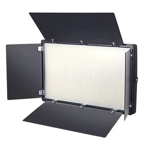 Éclairage photo RVB à trois températures <span class=keywords><strong>de</strong></span> couleur, panneau lumineux carré, diffuseur à quatre feuilles, portable, rechargeable, 10-50W, lumière pour diffusion en direct - Product Image 5