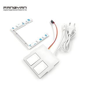 Popular110V 12V 12W ذكي يعمل باللمس 2 مفتاح خافت أحادي اللون/مرآة متكاملة بثلاثة ألوان للأضواء <span class=keywords><strong>LED</strong></span> - Product Image 3