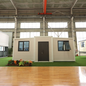 Modular mở rộng đôi cánh <span class=keywords><strong>container</strong></span> nhà thoải mái đúc sẵn thiết kế với bánh sandwich Panel vật liệu thép - Product Image 1