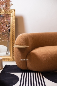 Cama de Salón Moderna Minimalista de Terciopelo Estilo Italiano, la Más Popular - Product Image 2