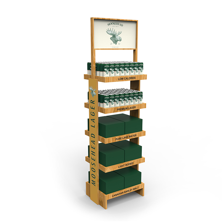 Custom Lychee Sauce Bottle Display Stand for Cocktail Material — view 3