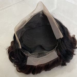 Perruques courtes <span class=keywords><strong>de</strong></span> type pixie 14A en <span class=keywords><strong>cheveux</strong></span> humains, perruques en dentelle 13x4 en <span class=keywords><strong>cheveux</strong></span> humains pour femmes noires, perruques à enfiler, densité 250% - Product Image 6