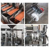 Machine d'emballage VFFS (formage, remplissage, scellage) automatique industrielle pour granulés de café avec valve de dégazage pour sachets de café