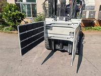 Pince à balles hydraulique robuste HELI réglable pour chariot élévateur, idéale pour la manutention en ferme, entrepôt et logistique