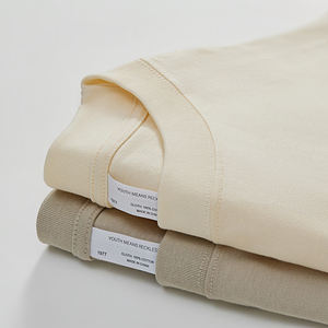 Camisetas Casuales de Algodón 100% Premium para Hombre al por Mayor, Manga Corta, Corte Holgado, Hombros Caídos, Ecológicas, Antiencogimiento - Product Image 4