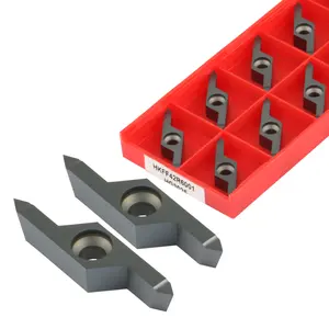 CNC-Drehmaschine Schneidkopf gleiten Hochpräzise Bearbeitung von Kleinteilen Externe Drehung Hartmetall-Gewinde einsätze