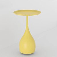 Bord de cheveux de sable crème simple quelques mini table d'angle minimaliste de luxe léger table basse de designer d'art mobile
