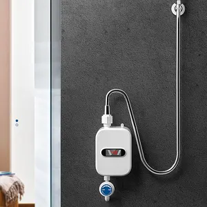 3.5kw China Supplier Factory Instant Electric Shower Hot Tankless Water Heater for Shower Bathroom